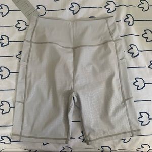 Snake Print Bike Short